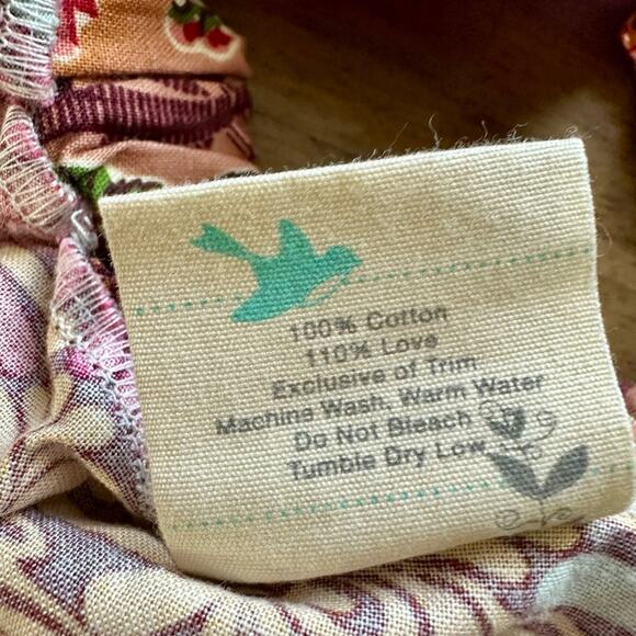 NEW Matilda Jane Platinum Gretchen Floral Circle Twirl Skirt Red Orange Purple 4 - Picture 6 of 7